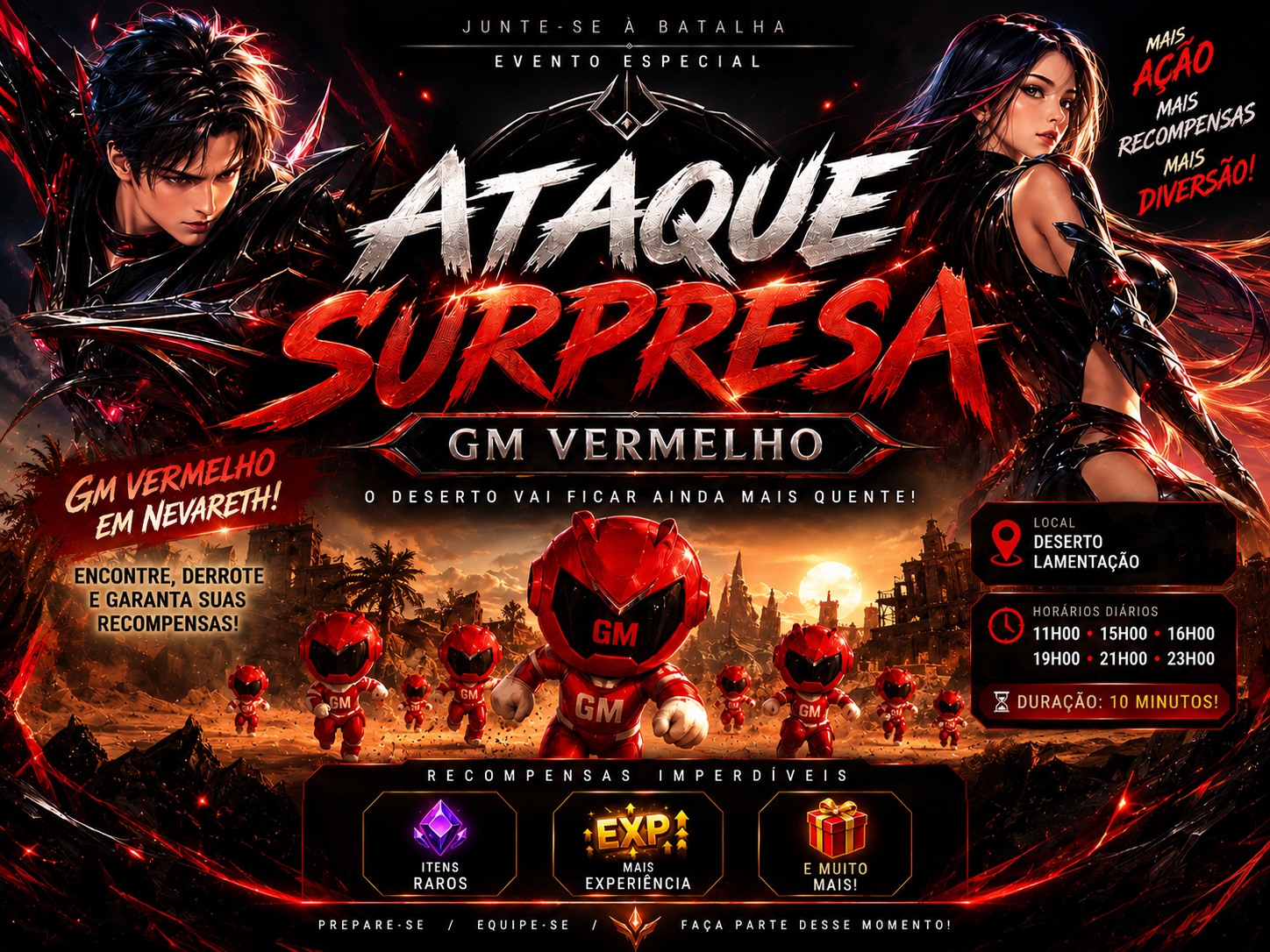 🔥 A AMEAÇA DO INFERNO COMEÇOU! 🔥